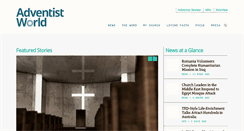 Desktop Screenshot of adventistworld.org